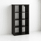 thumbnail image 1 of Estante Modular Zyno con 8 Compartimentos - Negro, 1 of 7