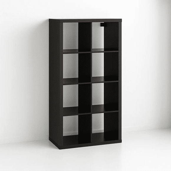 Estante Modular Zyno con 8 Compartimentos - Negro