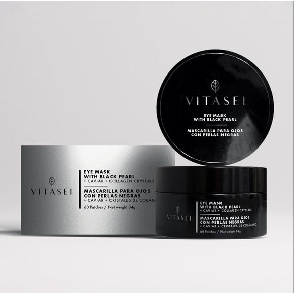 Parche para Ojos VITASEI Black Pearl 60 Parches 84 g