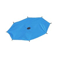 Magideal - Cubierta De Sombra Para Trampolín Toldo De Trampolín De Verano Cubierta De Protección Solar Para Trampolín De Tela Oxford Resistente A Desgarros Para 10 Pies