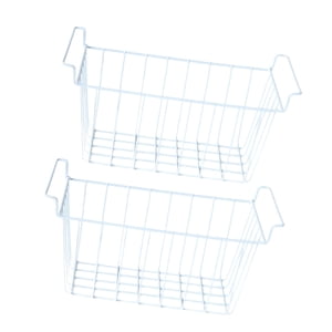 Bothyi - 2 Cestas De Almacenamiento Para Congelador, Para Frigorífico, Para Apartamentos, Casas De Campo, Botellas, 42,5 X 24,5 X 20 Cm