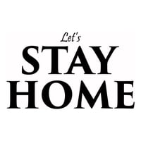 Rienda Libre Graphics - Decomural Stay Home Family Ws-43926