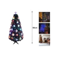 Genérico - Arbol De Navidad Mesa Navideño Luces 60 Cm