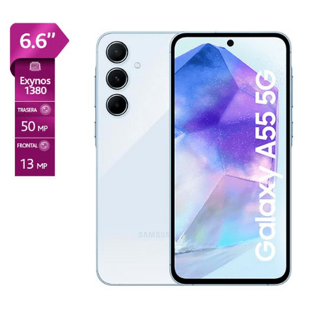 Samsung Galaxy A55 5G ブルー Smartphone A55 5G 128GB Celeste | Lider