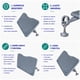 thumbnail image 3 of Bandeja Ajustable para Silla de Ruedas, 3 of 4