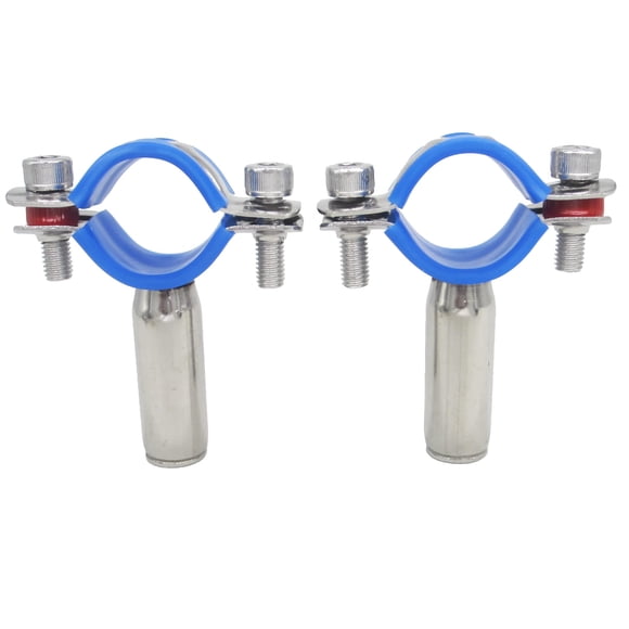 Soporte Abrazadera para Tubería NOVSINO de Acero Inoxidable 32 mm, juego de 2