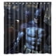 thumbnail image 1 of Cortina de ducha de Batman Arkham City, juego de cortinas de baño con ganchos, tamaño 66 x 72 pulgadas, 1 of 3