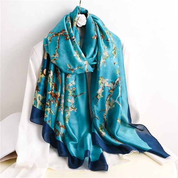 Lightweight Satin Plum Scarf for Women and Girls - Stylish and Versatile Wrap for Moms and Daughters