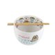 thumbnail image 2 of Juego de cuencos para fideos Ramen de Enesco Pusheen the Cat, 14 cm, con palillos, 2 of 2