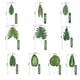 thumbnail image 2 of suxuMhao Hojas de Calathea Artificiales con Rayas Amarillas 30 Pzas,17 X 5.1in Plantas Falsas Realistas Plantas Falsas,Plantas Artificiales de Plástico para Exterior,Hojas Verdes para Paisaje de, 2 of 5