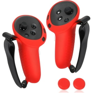 Funda De Agarre Aaronmei Meta Quest 3S/3 Rojo