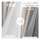 thumbnail image 3 of Cortinas DrapeMaster 244 cm Marfil Opacas - Juego de 2 Paneles, 3 of 7