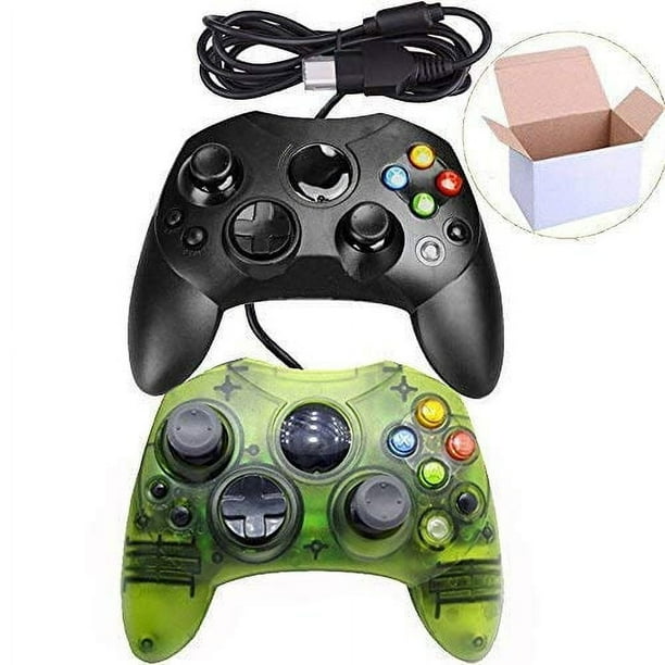 Lote De 2 Mandos Con Cable Tipo S Mars Devices Xbox Original ...