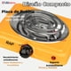thumbnail image 5 of Cocina Eléctrica Portátil 1 Plato 1000W de Potencia Cocinilla Naranja, 5 of 8