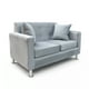 thumbnail image 3 of Sofá 2 Cuerpos New Mallorca Felpa Gris, 3 of 6