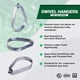 thumbnail image 3 of Soporte para tubería Highcraft ITSO-HQ34-10 3/4" 10 unidades, 3 of 7