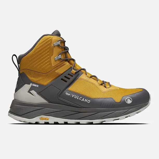 Zapatilla Hombre Atlas Mid Mostaza Grafito Lippi