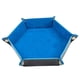 thumbnail image 2 of Bandeja De Dados Caja De Almacenamiento De Cuero Plegable Soporte De Almacenamiento De Escritorio Azul, 2 of 5