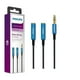 thumbnail image 3 of Splitter Cable Auxiliar Jack 3.5 Puntas Doradas, 3 of 4