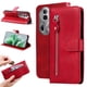 thumbnail image 3 of Funda con Cremallera para OPPO Reno 11 Pro 5G, Carcasa Cartera de Cuero PU con Soporte y Tarjetero, 3 of 6