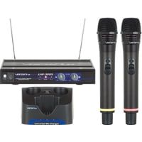 Sistema De Micrófono Inalámbrico Vocopro Uhf-3205 Uhf-Dual Channel