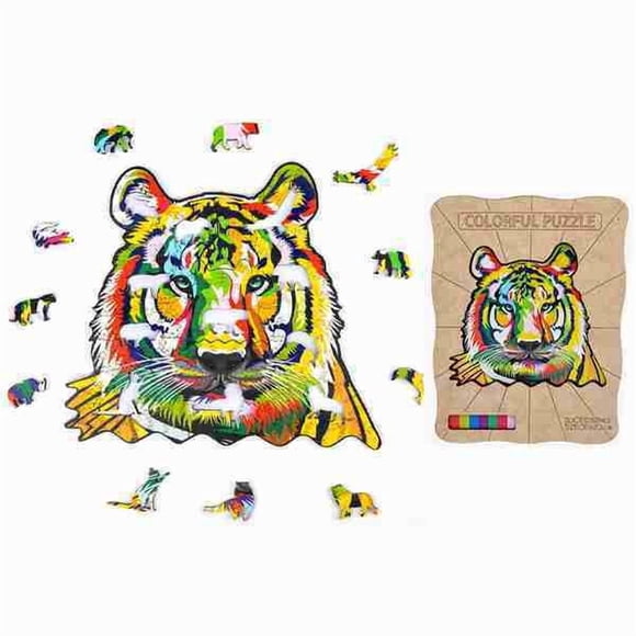 puzzle de madera tigre/ 152 pcs