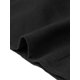 thumbnail image 5 of INSPIRE CHIC Top de Verano Ligero sin Mangas Asimétrico para Mujer con Botones Negro XL, 5 of 6