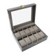 thumbnail image 5 of Caja Para Relojes Para Hombre, Organizador De Joyas Para Regalar, Ideal Para Negocios, Anillos, Pulseras, 10 Ranuras, 5 of 5