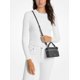 thumbnail image 2 of Bolso de mano Michael Kors Jana XS de sarga negra recubierta, 2 of 3