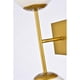thumbnail image 5 of Aplique de Pared Living District Neri de 2 Luces en Latón y Blanco, 5 of 7