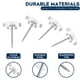 thumbnail image 2 of Push Pins Luxurecourt Clear, 150 unidades, para tablón de anuncios, 2 of 6