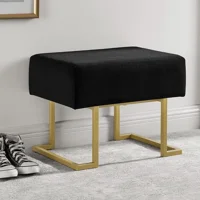 Msa Muebles Santa Ana - Banqueta Individual Gold Black