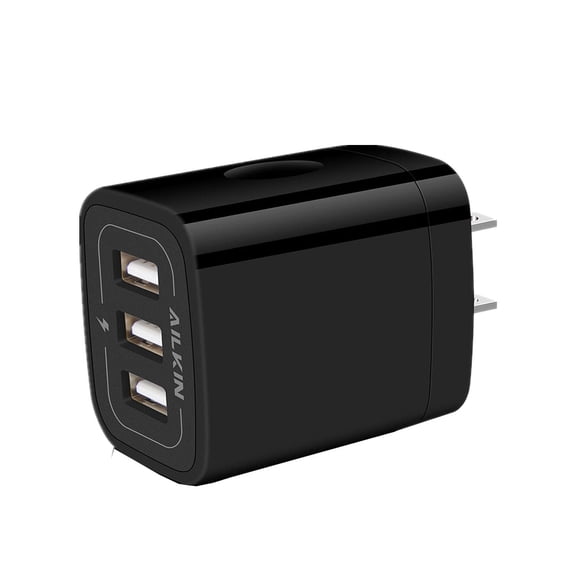 Cargador USB AILKIN 3.1A de 3 puertos 110V/220V