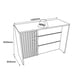 thumbnail image 3 of Isla de Cocina Blanco Americana Home Mobili, 3 of 4