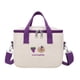 thumbnail image 3 of Bolsa De Almacenamiento De Almuerzo Portátil Lonchera Aislada Mantener Caliente Para Acampar Ni?os Adultos Violeta, 3 of 5