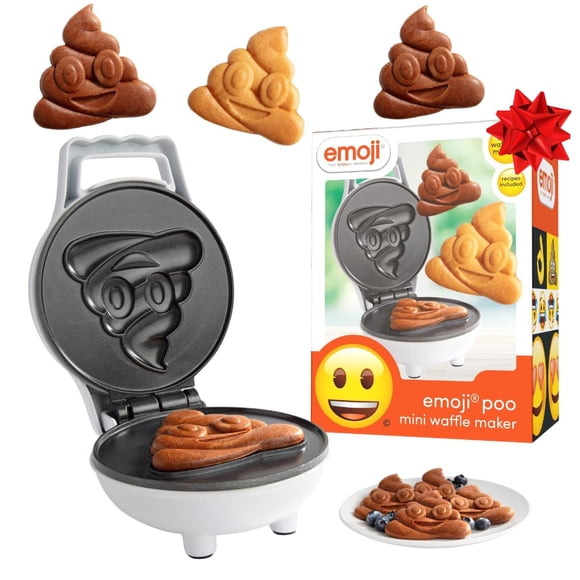Gofrera Waffle Wow! 10 cm Emoji Forma Caca