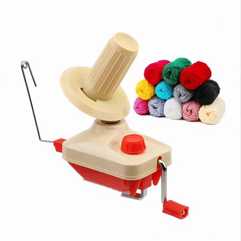 Genérico - Bobinadora Ovilladora Manual De Lanas E Hilos Hasta 100 Grs