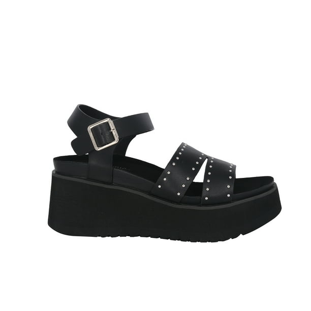 Sandalia Plataforma Gorgeous Negro Alquimia