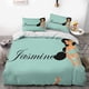 thumbnail image 1 of Magic-Lamp-Jasmine Princess Duvet Cover Soft 3D Printed Bedding Set with Comforter Cover, 1 of 5