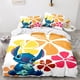 thumbnail image 1 of Ohana Duvet Cover Lilo Stitch Bedding Set Boys Girls Quilt Cover Beautiful Holiday Gifts Children's Room Decoration Bed Sheets, 1 of 5