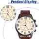 thumbnail image 3 of Reloj de cuarzo con correa de negocios de moda para hombre, estilo casual, retro, con esfera digital, para estudiantes., 3 of 5