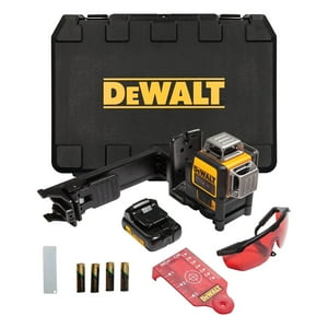 Nivel Láser Dewalt Dw089Lr 12V Max 3 X 360 Rojo
