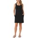 thumbnail image 1 of Vestido Mini de Verano sin Mangas con Cuello Redondo y Botones para Mujer de INSPIRE CHIC con Bolsillos M Negro, 1 of 6