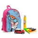 thumbnail image 3 of El Laboratorio de Dexter Mochila Escolar para Niños y Niñas, Mochila Infantil Ligera de Alta Calidad, Grande y Duradera ROSA, 3 of 6