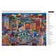 thumbnail image 5 of Rompecabezas Buffalo Games Football Town 1000 piezas 68x50 cm, 5 of 7