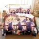 thumbnail image 1 of Saekano Megumi Eriri Bedding Set Boys Girls Size Duvet Cover Pillowcase Bed Kids Adult Home Textileextile Bed Sheets, 1 of 5