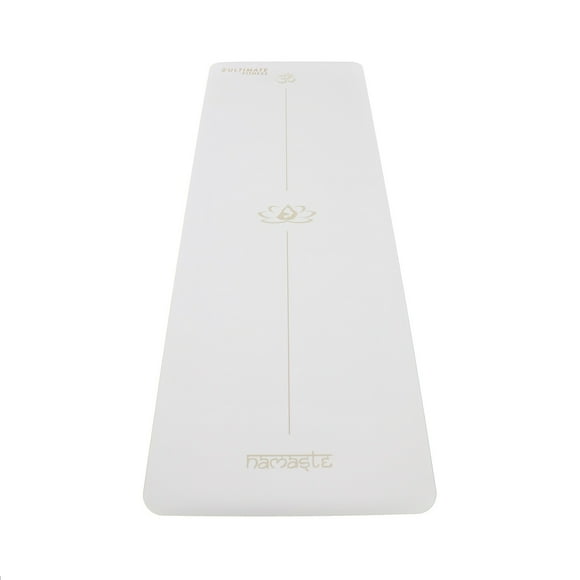 Mat de Yoga Premium PU Natural Rubber 5 mm Blanco