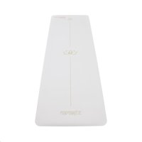Ultimate Fitness - Mat De Yoga Premium Pu Natural Rubber 5 Mm Blanco
