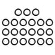 thumbnail image 4 of 20 Piezas Arandelas De Presión Eléctricas O Anillos Para Reemplazo De Acoplador Rápido De 1/4 "negro, 4 of 5