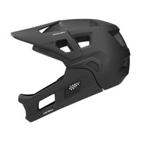 Magideal - Casco De Bicicleta, Casco De Bicicleta, Equipo De Ventilación Con Mentonera Extraíble Para Hombres Y Mujeres, Transpirable, Cómodo Y De Cara Completa. Negro